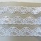 Kitcheniva 1.75" Wide 2 Yards Bright White Embroidered Ribbon